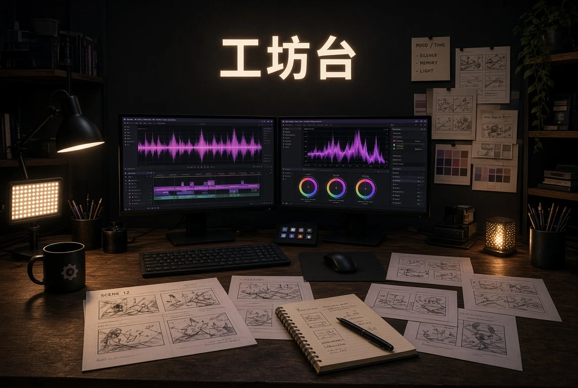 坊台影像制作方法